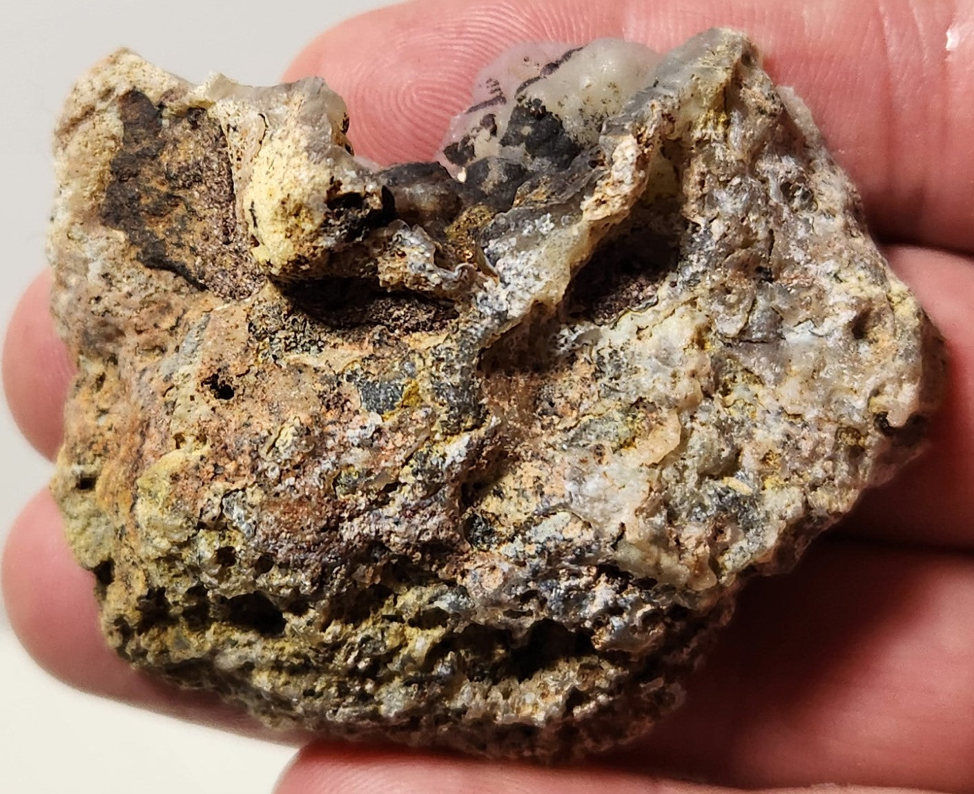 Bloody Basin Plume Agate Slab (End Piece)