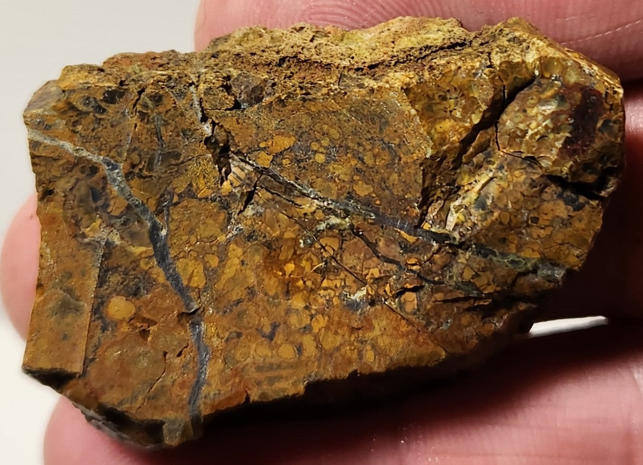 Bloody Basin Plume Agate Slab (End Piece)