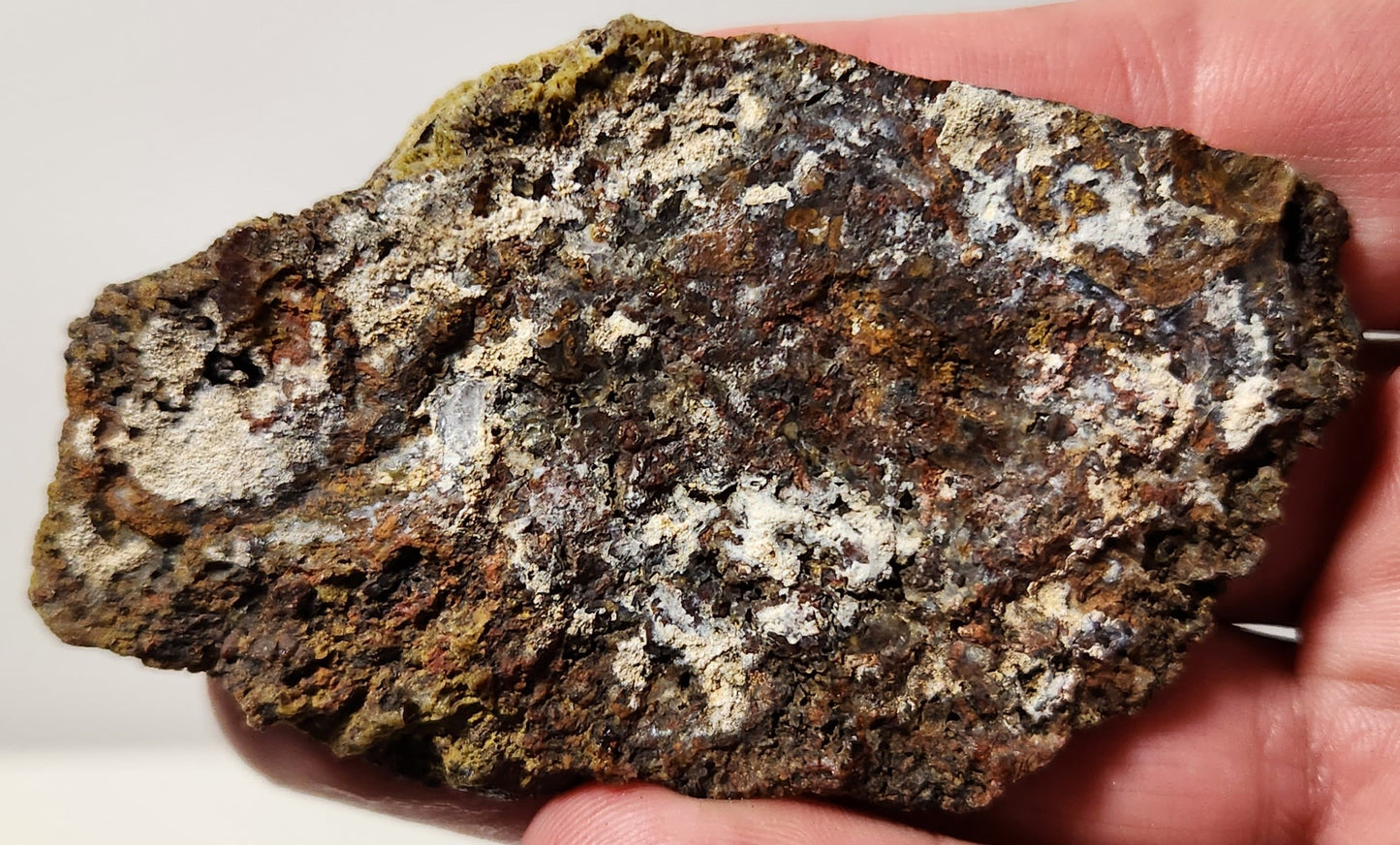 Bloody Basin Plume Agate Slab (End Piece)