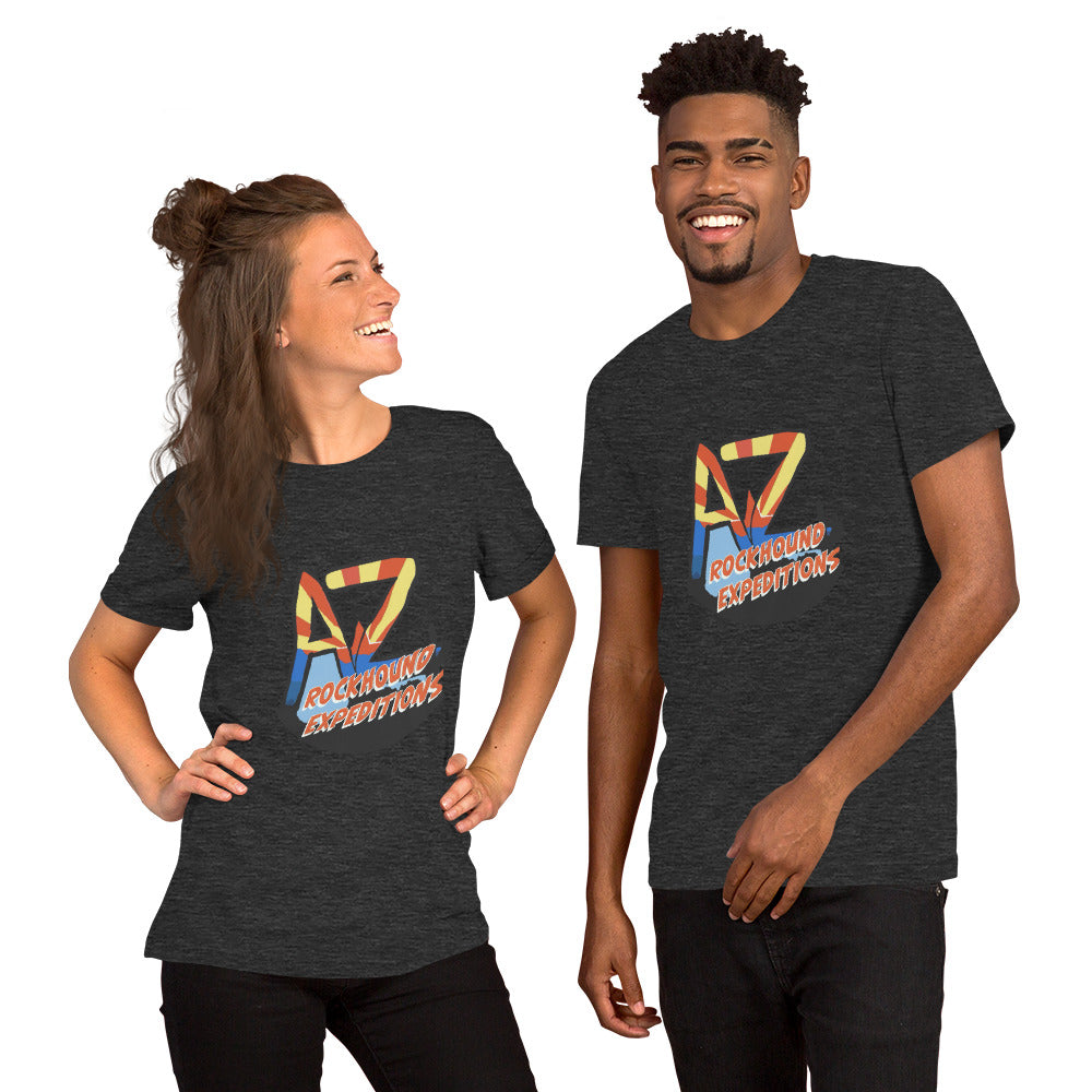 Unisex t-shirt AZ Rockhound Expeditions logo