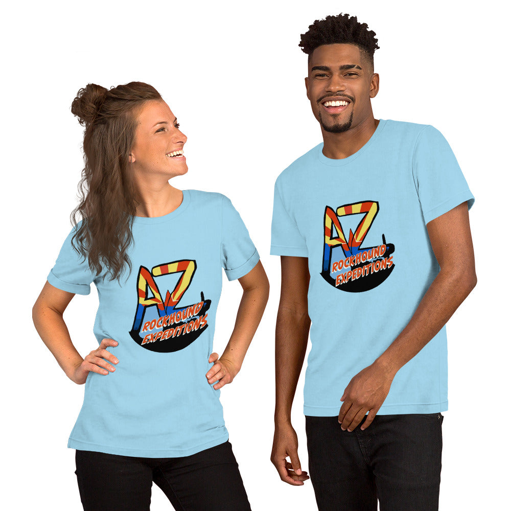 Unisex t-shirt AZ Rockhound Expeditions logo