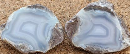 Oeuf Dugway Thunder à visage poli (paire)