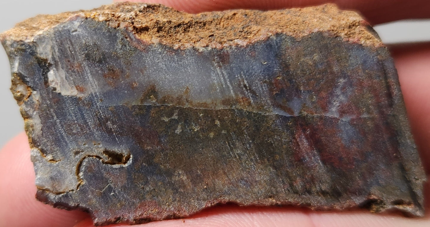 Rodeo Flats Green/Yellow/Red Moss Agate Slab