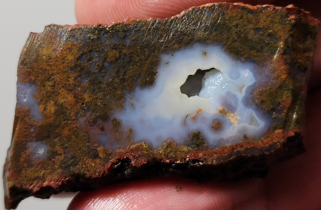 Rodeo Flats Green/Yellow/Red Moss Agate Slab
