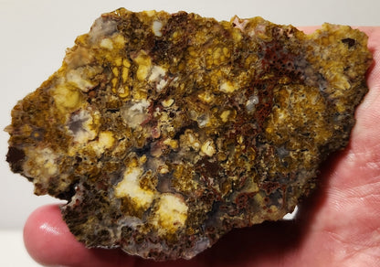 Bloody Basin Plume Agate Slab (End Piece)