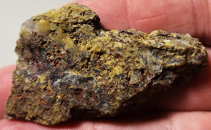 Bloody Basin Plume Agate Slab (End Piece)