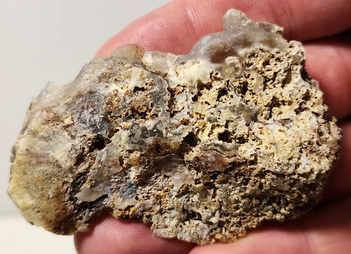 Bloody Basin Plume Agate Slab (End Piece)