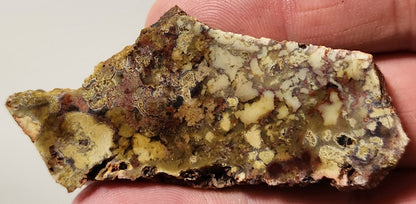 Bloody Basin Plume Agate Slab