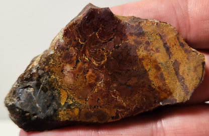 Bloody Basin Plume Agate Slab