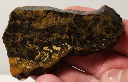 Bloody Basin Plume Agate Slab