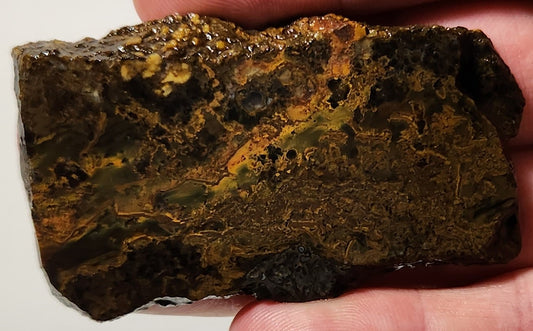Bloody Basin Plume Agate Slab