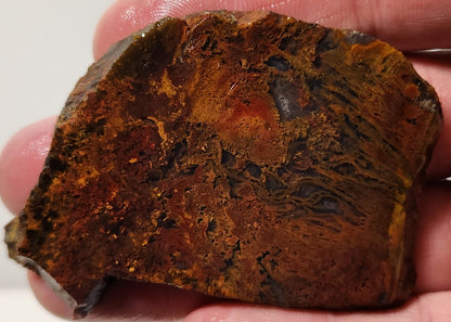 Bloody Basin Plume Agate Slab