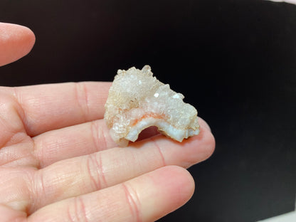 Luna Druzy Pink/Peach/Clear Crystal Plate