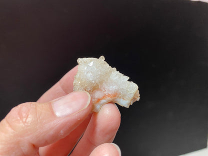 Luna Druzy Pink/Peach/Clear Crystal Plate