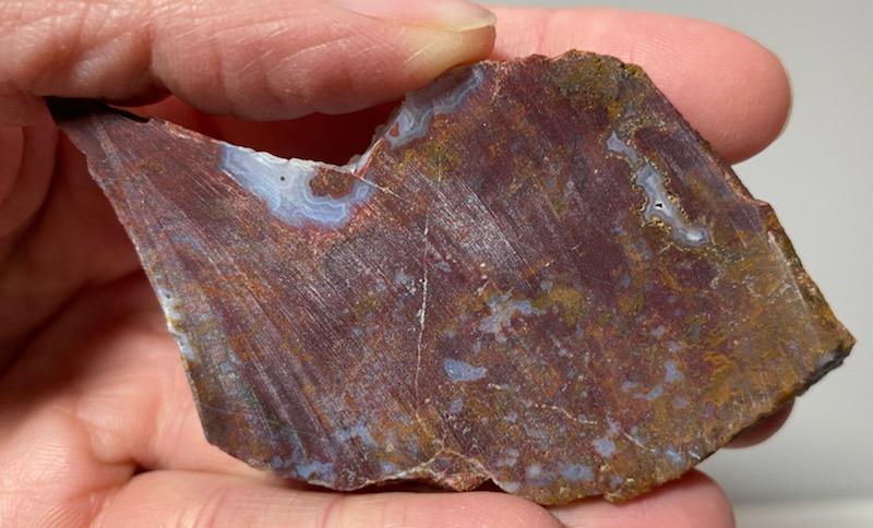 Rodeo Flats Red/Yellow Moss Agate Slab