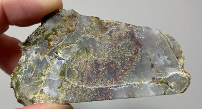 Rodeo Flats Clear Green/Red/Yellow Moss Agate Slab