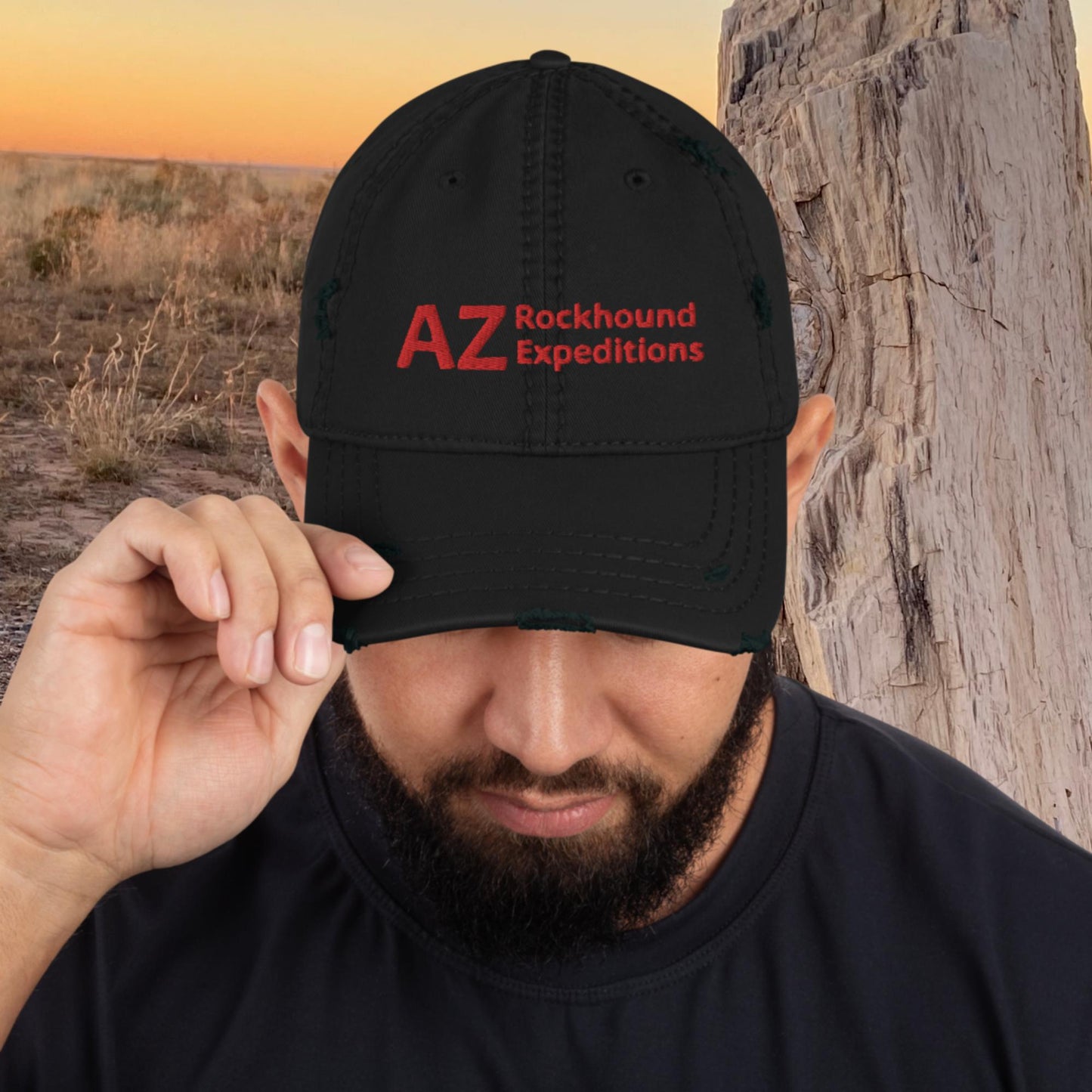 AZRE Distressed Dad Hat