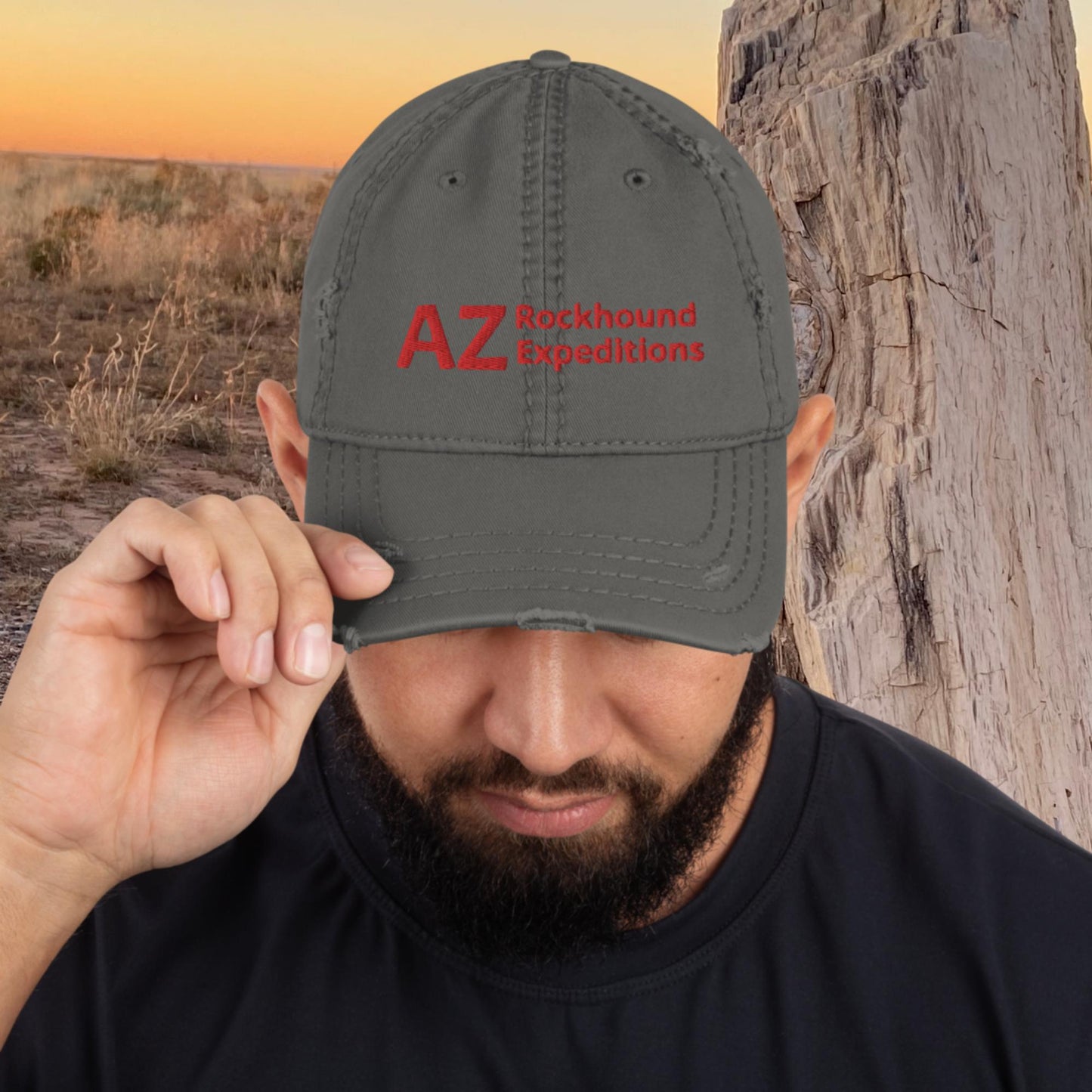 AZRE Distressed Dad Hat